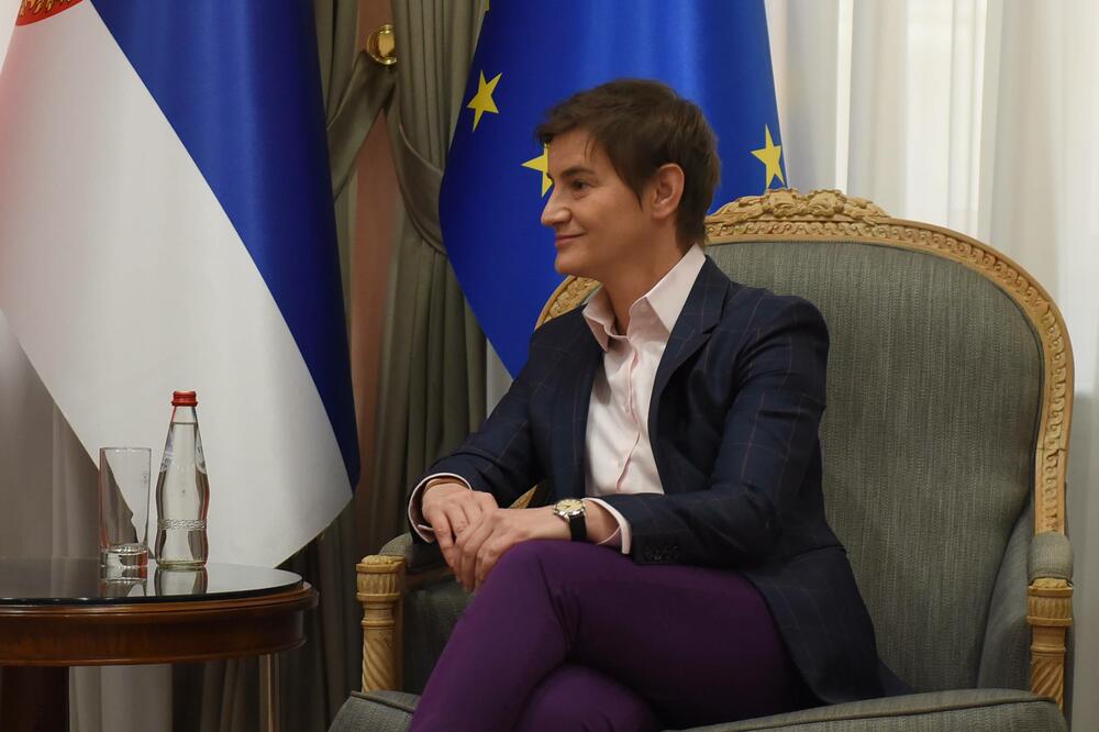 MMF KONSTATOVAO EVIDENTAN NAPREDAK SRBIJE: Premijerka Brnabić se sastala sa Mekgetiganom