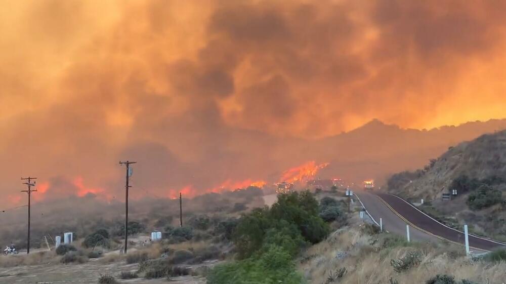 požar, Kalifornija
