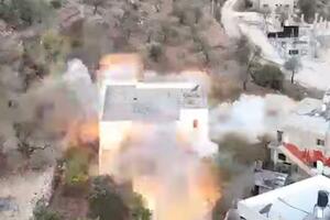 OVAKO JE UNIŠTENA KUĆA DRUGOG ČOVEKA HAMASA: Izraelci trde da su demolirali dom Saleha Arurija (VIDEO)