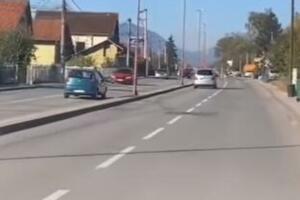 NOVA VOŽNJA U KONTRA SMERU! Pogledajte šta radi ovaj vozač u Čačku: Srbi besni: Ko ovim ljudima daje vozačku dozvolu?! (FOTO)