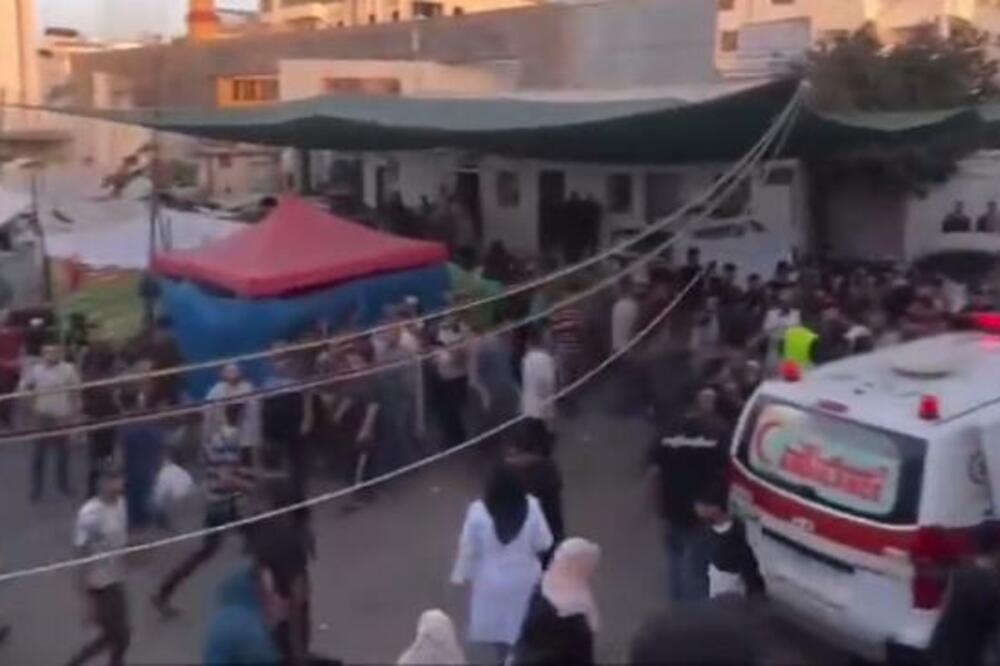 STRAVIČAN NAPAD U GAZI: Izraelske snage napale konvoj hitne pomoći koji je napuštao bolnicu! IMA MNOGO MRTVIH! (VIDEO)