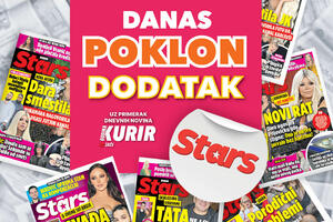 Ne propustite novi Stars! Danas uz dnevno izdanje novina Kurir
