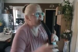 "TUTU-RU-TU-TU" Ova baka pravi lom na mrežama u Srbiji, kako je za sreću potrebno malo! Uzela da usisava pa zapevala (VIDEO)