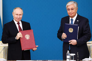 RUSIJA I KAZAHSTAN GRADE TRI TERMOELEKTRANE: Putin i Tokajev potpisali zajedničku izjavu (FOTO)