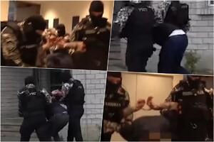 OBORENI NA POD, SPECIJALCI IM NE DAJU DA MRDNU Policija objavila snimak hapšenja braće Hofman: Dramatična scena u elitnom lokalu