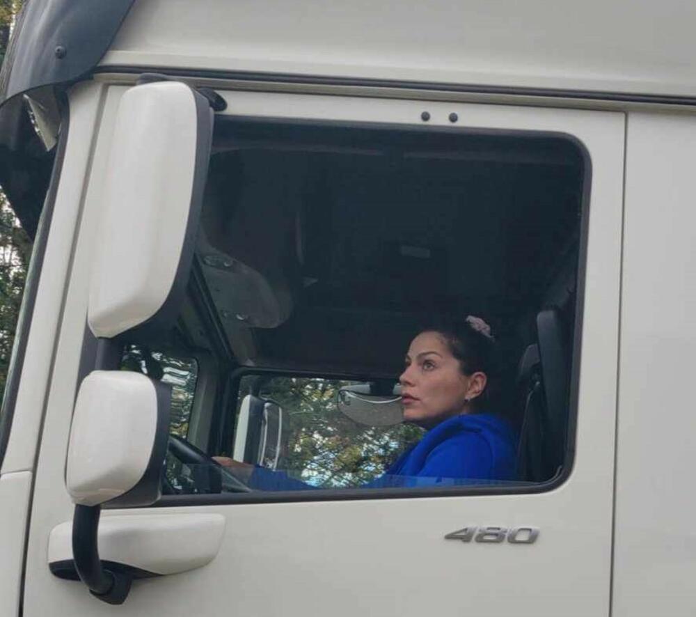 Ivana Lelićanin, vozač kamiona