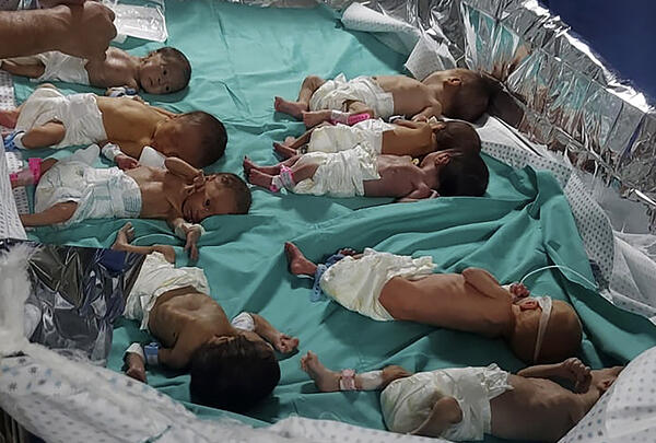 Gaza, bebe, bolnica Al Šifa, Al Šifa