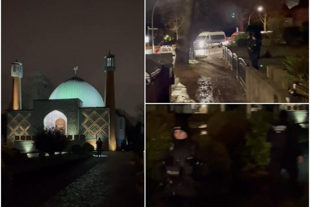 RACIJE U NEMAČKOJ ZBOG HEZBOLAHA: Policija upadala u islamistička udruženja, meta i NAJOPASNIJA "PLAVA DŽAMIJA" u Hamburgu (VIDEO)