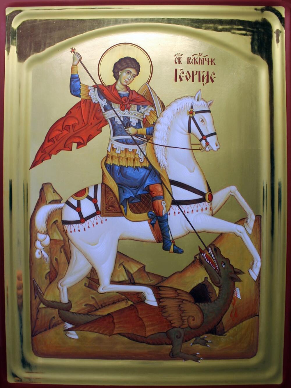 Ikona Svetog Georgija za Đurđevdan