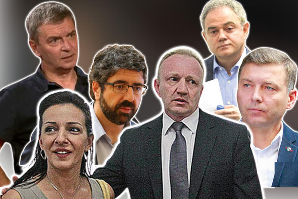 Dragan Đilas, Marinika Tepić, Aleksandar Ćuta Jovanović, Radomir Lazović, Nebojša Zelenović, Zoran Lutovac