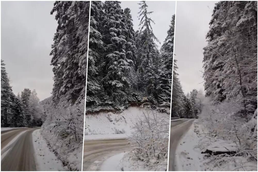 Бугарија, снег