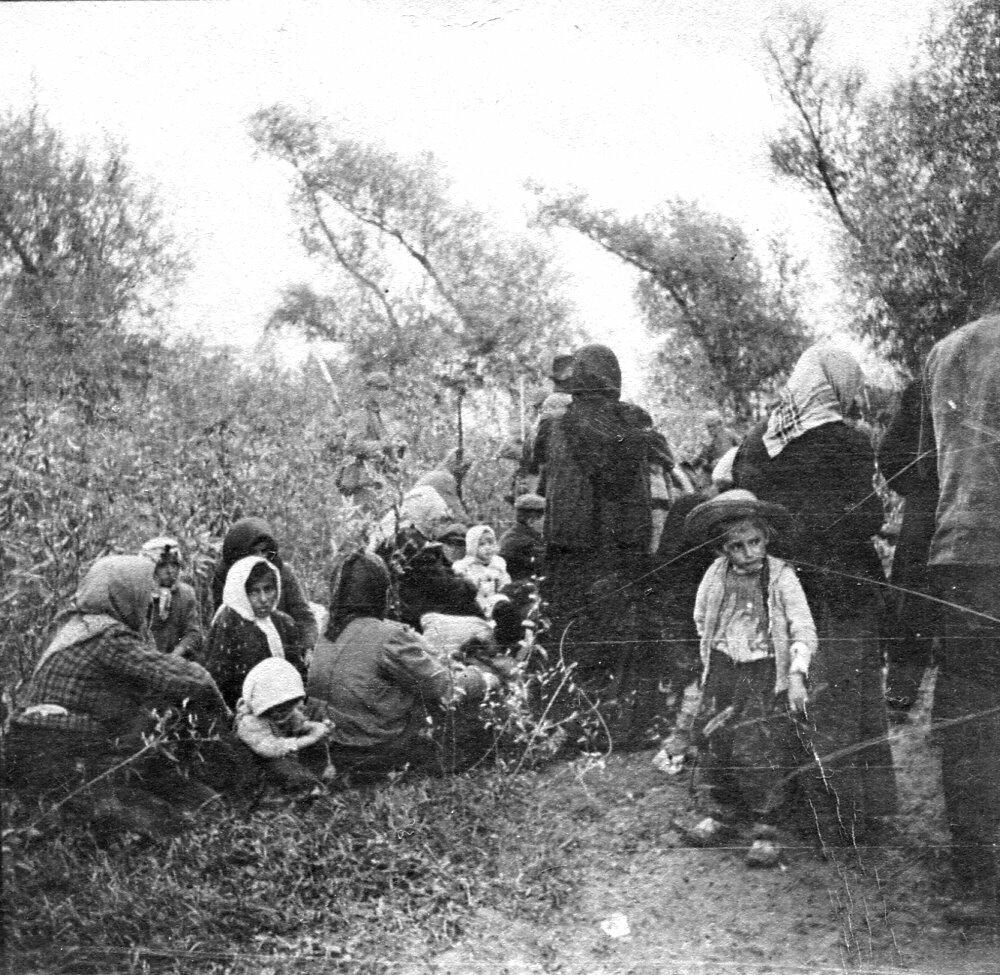 Odvođenje u logor u Prvom svetskom ratu