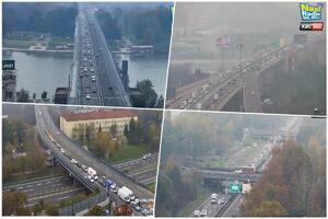 JUTARNJI ŠPIC: Zbog udesa gužva na auto-putu, evo kakvo je stanje na ulicama Beograda ovog jutra