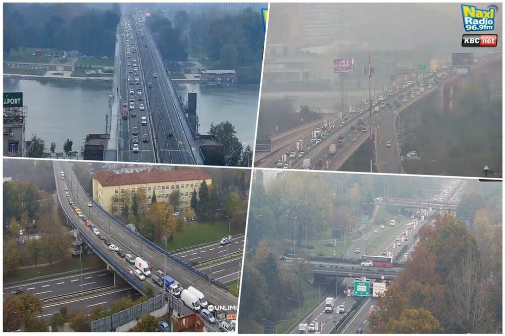 JUTARNJI ŠPIC: Zbog udesa gužva na auto-putu, evo kakvo je stanje na ulicama Beograda ovog jutra