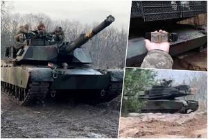 ABRAMSI KONAČNO NA FRONTU! Društvene mreže preplavile slike američkih tenkova na istoku Ukrajine, Pentagon izabrao baš OVAJ MODEL