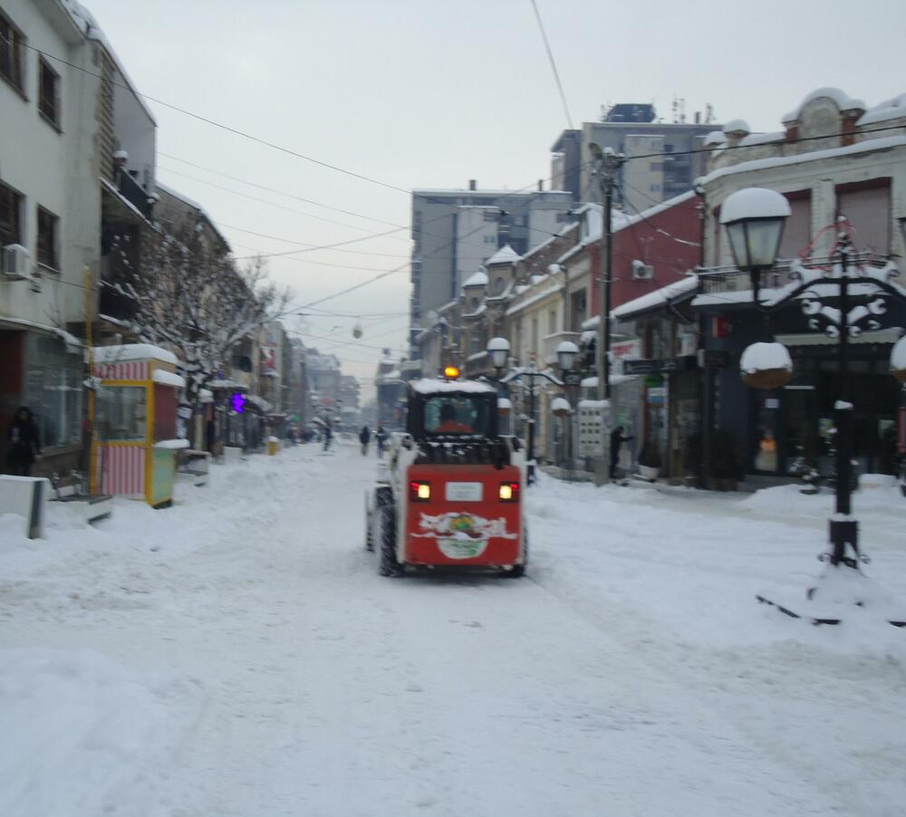 Vranje, Sneg