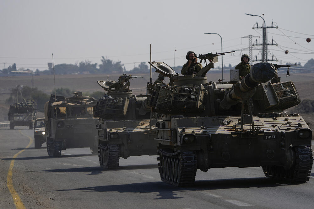 Газа, тенкови, израелски тенкови