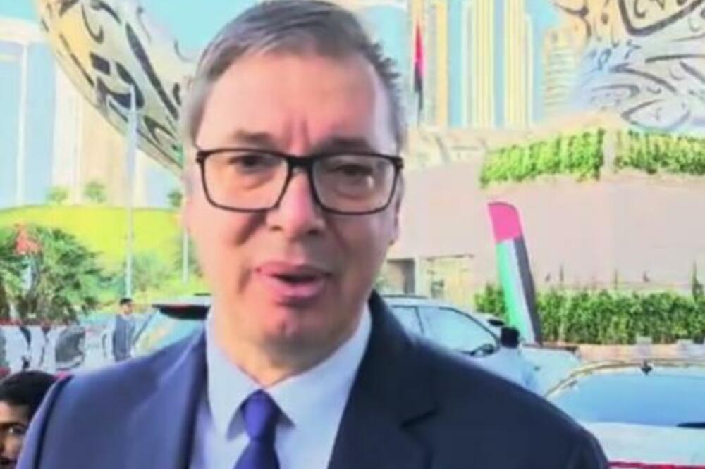 "SVE MI SE ČINI DA JE KULA BEOGRAD ZA KOJI CENTIMETAR NIŽA" Predsednik Vučić objavio novi video: Evo me, stigao sam u Dubai