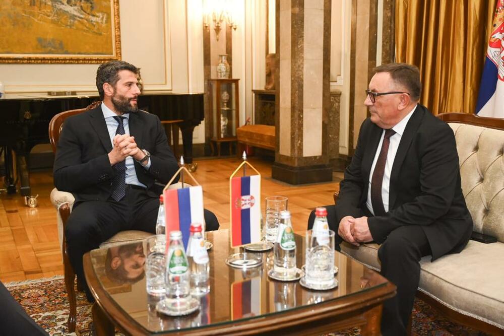 Aleksandar Šapić, Milorad Dodik, Milovan Bjelica