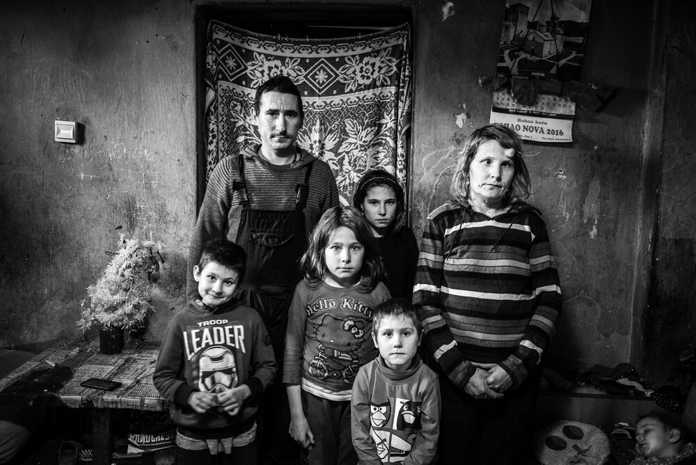 Novo Miloševo, porodica Ilijin, humanitarna pomoć