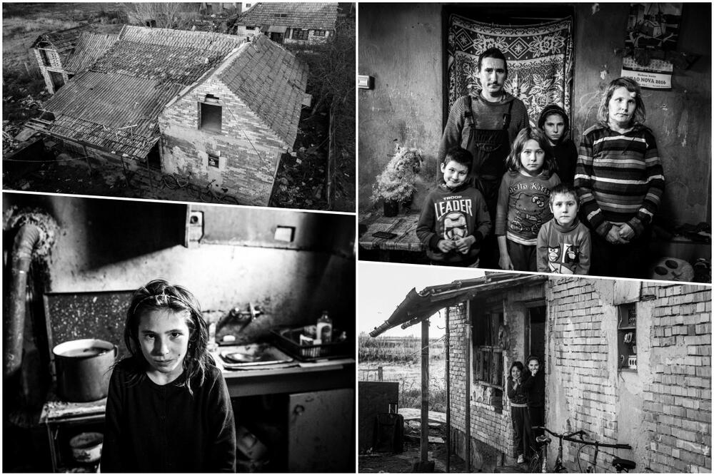 CRVENI BALONI, DA ULEPŠAJU SUMORNU SLIKU Porodica iz Srbije uz sveće čeka Božić - deca im prvi put videla struju u komšiluku FOTO