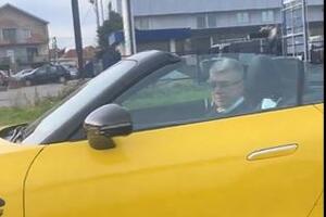 "KRALJU, IMA SE, JE LI?" Sašu Popovića snimali i provocirali dok se gradom vozi KABRIOLETOM od 230.000 €, njegova reakcija je HIT
