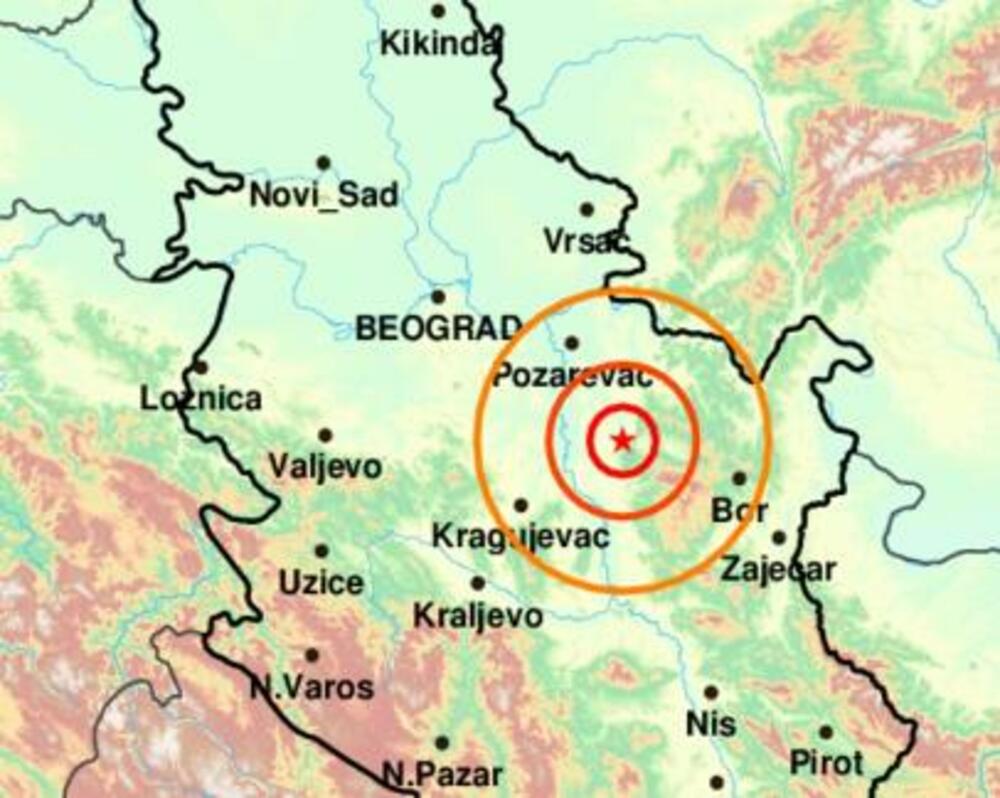 zemljotres, Markovac