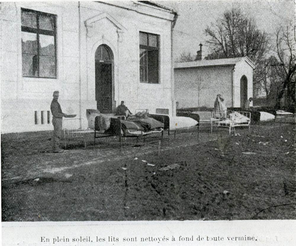 tifus, Nadežda Petrović, Prvi svetski rat