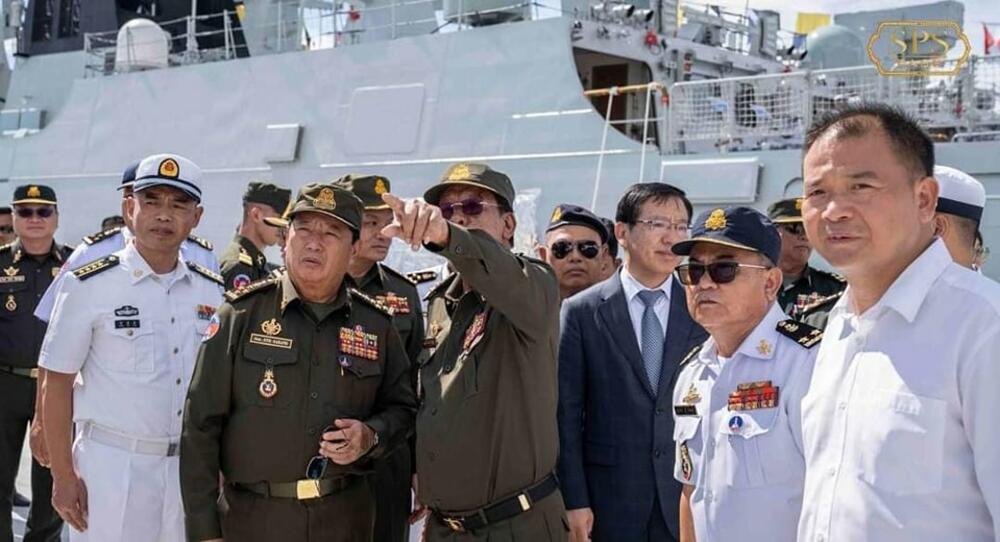 Kina, Kambodža, vojna baza