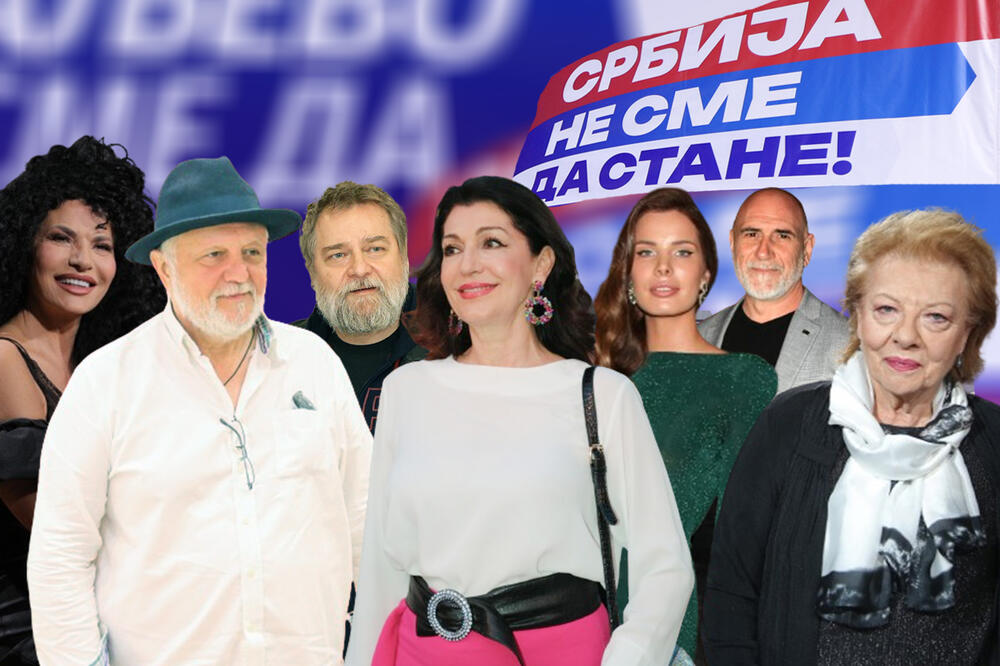 PODRŠKA SA SVIH STRANA! I poznati glumci među više od 2000 onih koji su dali potpis za listu "Srbija ne sme da stane"
