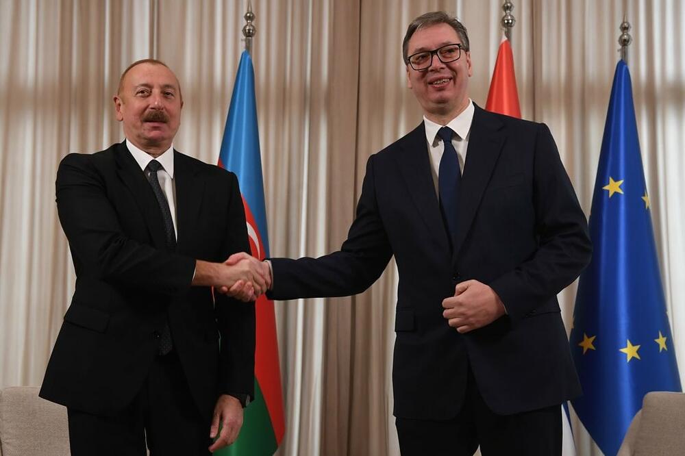 VUČIĆ NA SASTANKU SA ALIJEVIM: Ponosam sam na to što smo za Azerbejdžanom uspeli da izgradimo odlične odnose (FOTO)