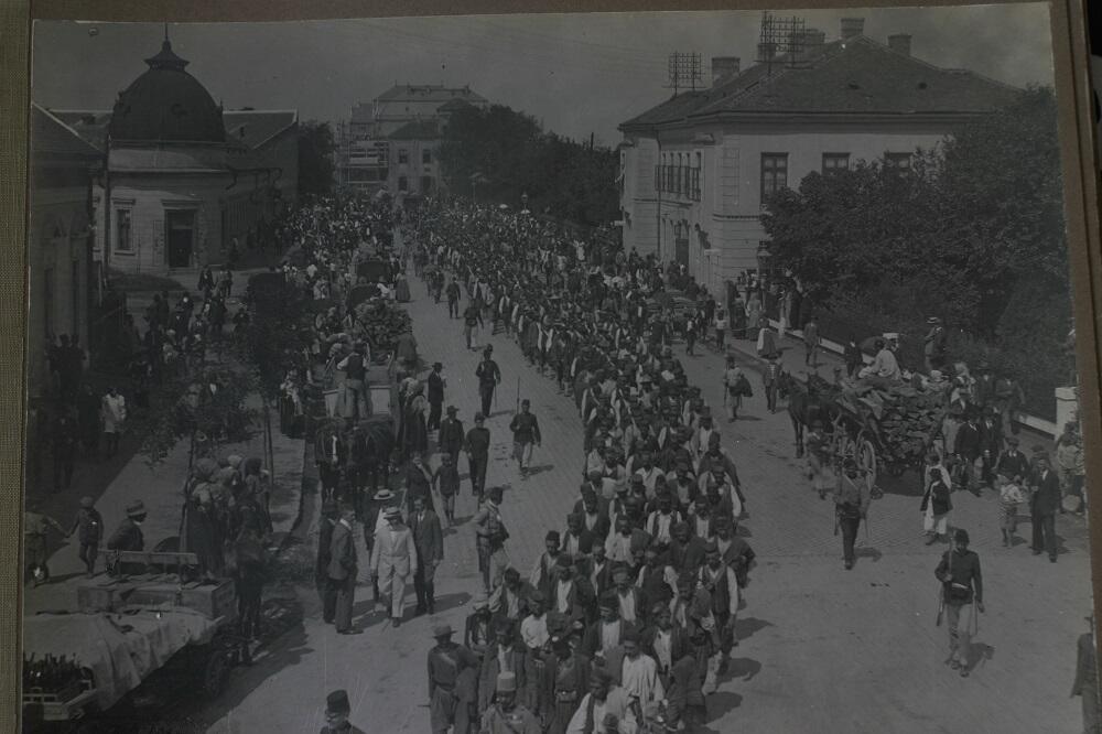 Stradanje Srba u logoru u Aradu, logor, Arad, Prvi svetski rat