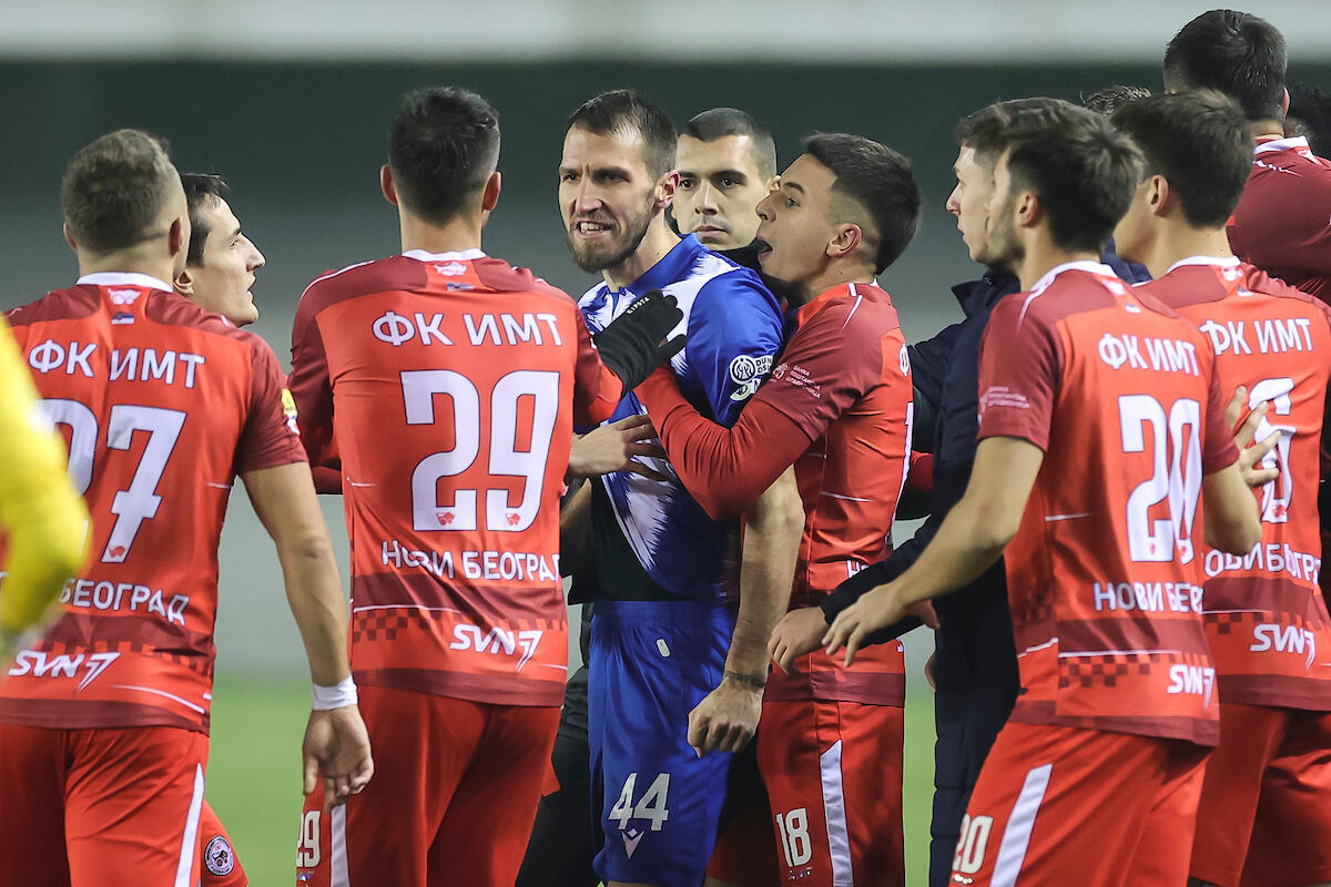 Fudbaleri IMT-a savladali Novi Pazar posle preokreta u poslednjoj