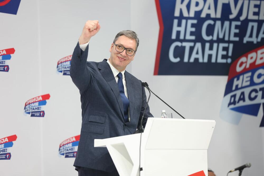 Srbija ne sme da stane, Aleksandar Vučić