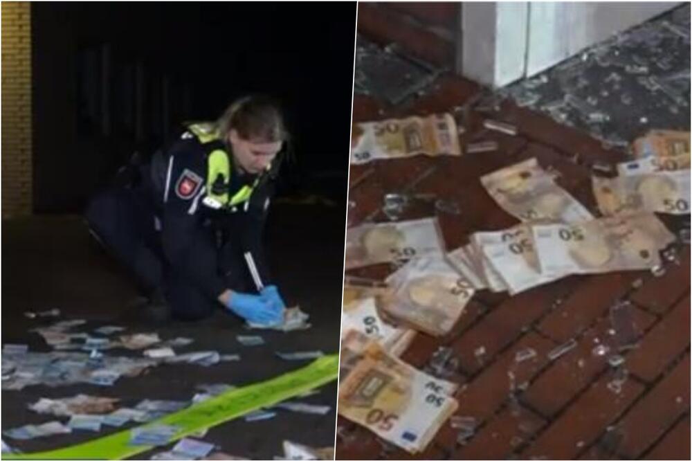 EVRI SE RAZLETELI PO ULICI POSLE EKSPLOZIJE: Lopovi razneli bankomat u Nemačkoj, još se ne zna koliko novca su ukrali! VIDEO, FOTO