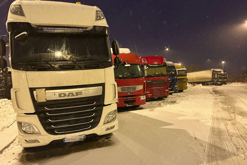 kamion, Poljska, Ukrajina