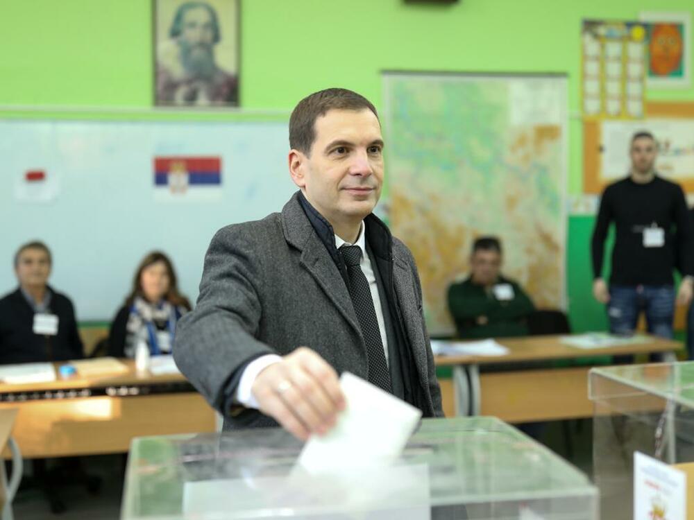 Miloš Jovanović, izbori 2023, glasanje
