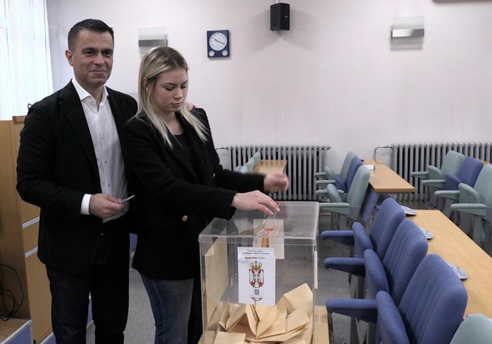 izbori, izbori 2023, glasanje, Đorđe Milićević