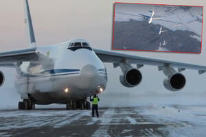 RUSIJA VEŽBALA "HOD SLONOVA": Prvi put u istoriji digli 7 aviona An-124 i prebacili vojsku i tehniku 1.000 km daleko (VIDEO)