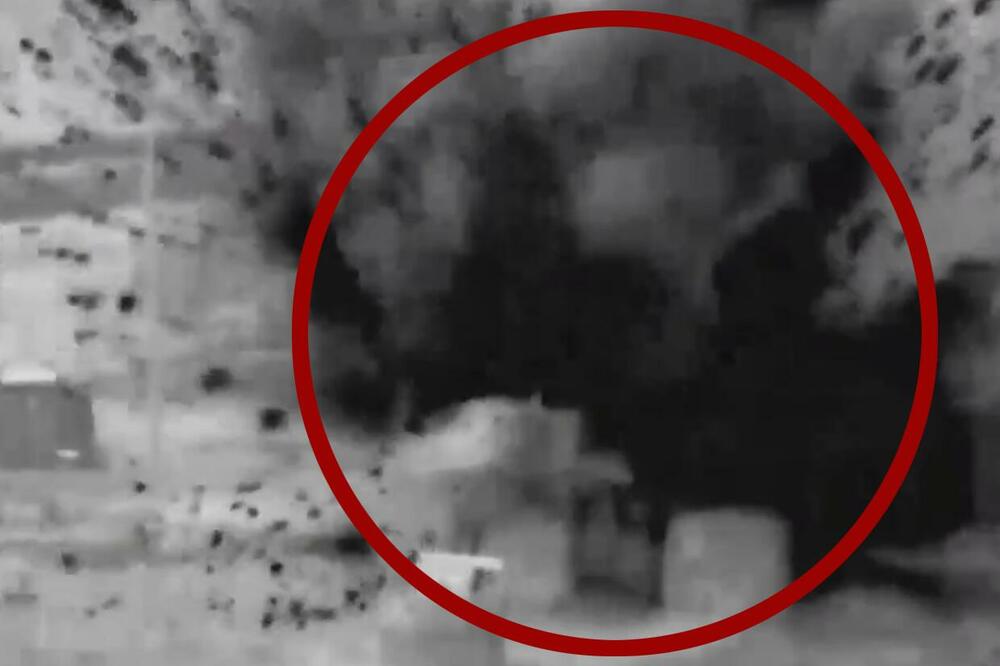 IDF POGODILA BAZU SIRIJSKE VOJSKE: Objavljen snimak napada, ključa na severu, Damask na meti izraelskih F-16 (VIDEO)