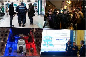 U NOVOGODIŠNJOJ NOĆI U FRANCUSKOJ 90.000 ŽANDARMA: Samo u Parizu 6.000 policajaca, veoma visoka pretnja od TERORISTIČKOG NAPADA