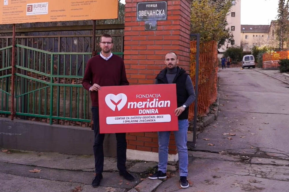 Fondacija Meridian zajedno sa svojim korisnicima ulepšala deci iz Zvečanske novogodišnje praznike