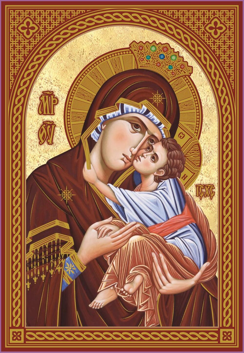 Kurir, Sabor Presvete Bogorodice, ikona