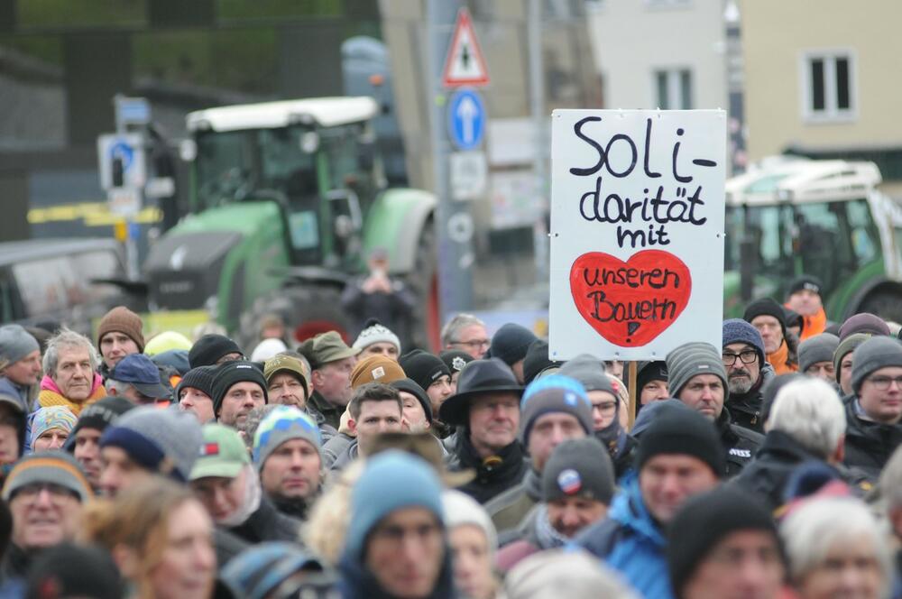 Protest, protest farmera, Nemačka