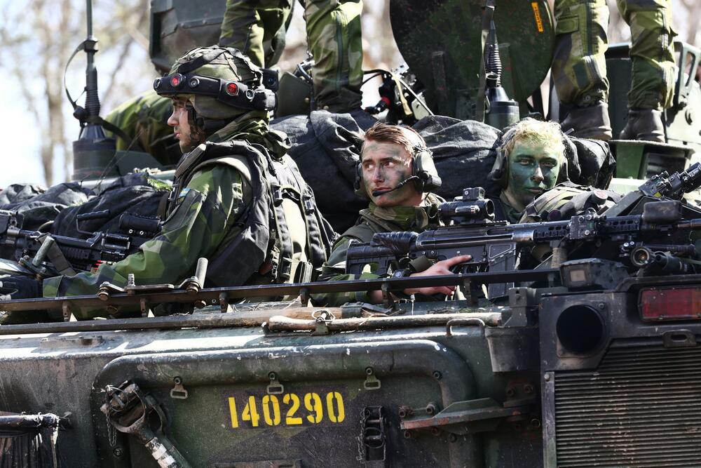 švedska vojska