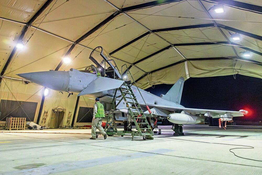 'Tajfun' kreće u misiju: Britanska baza na Kipru