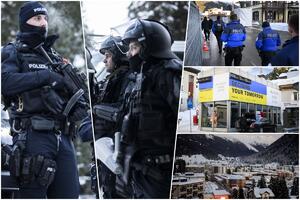 SUTRA POČINJE FORUM U DAVOSU: Stiže više od 100 državnika, maksimalne mere obezbeđenja, švajcarska policija NAORUŽANA DO ZUBA