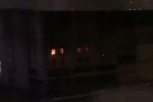 IZBIO POŽAR NA NOVOM BEOGRADU: Buknula vatra u garaži kod Studentskog grada (VIDEO)