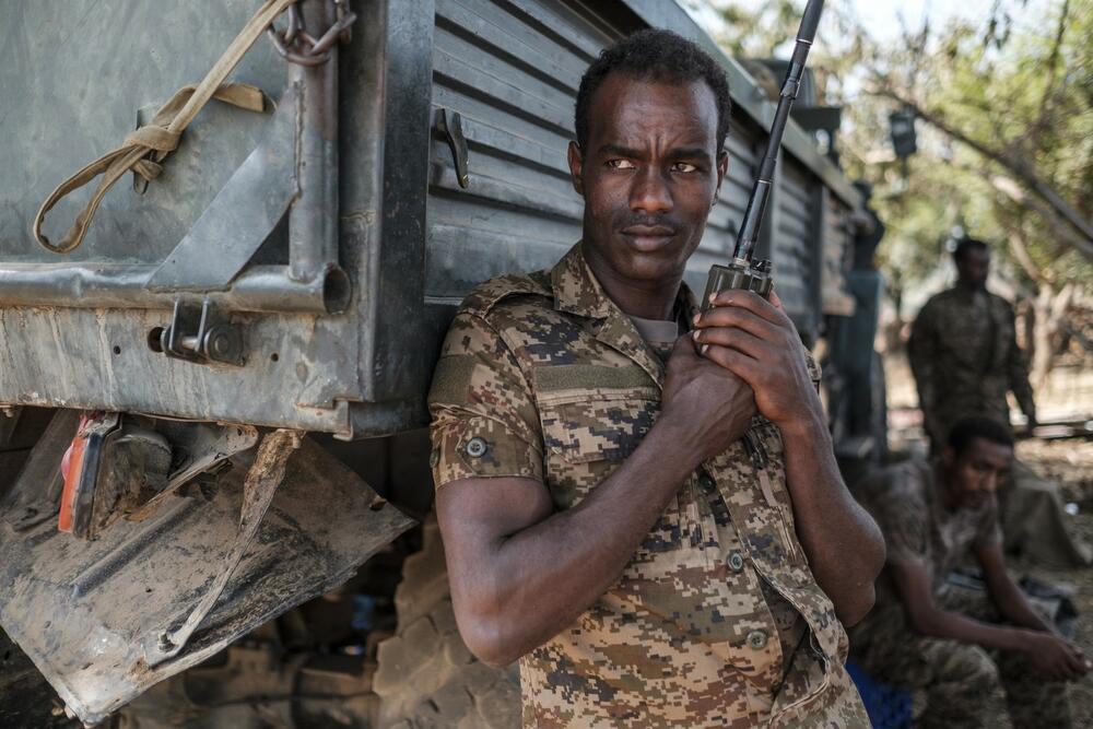 Pripadnik vojske Etiopije
