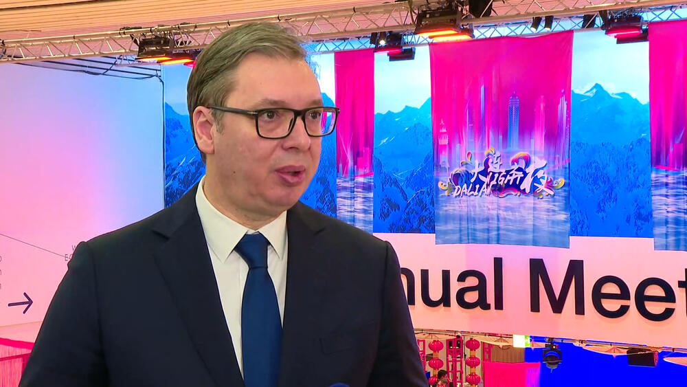Aleksandar Vučić, Davos